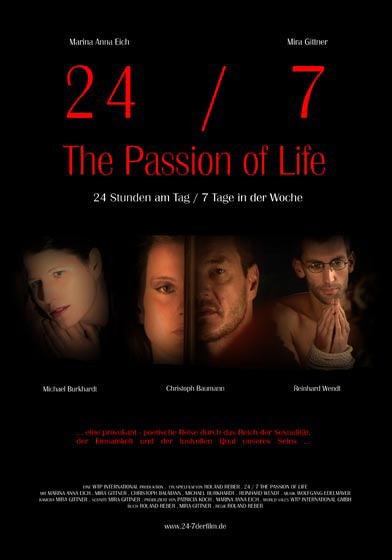 Filmplakat 24/7 passion of life